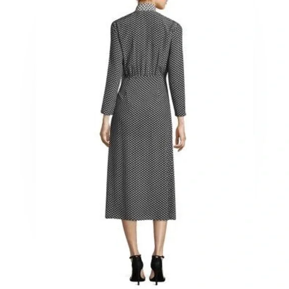 Rixo London Stella Mini Star Midi Silk Dress size Large - Picture 2 of 9